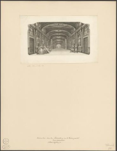 Stage scenery: De aloude Hofgallery