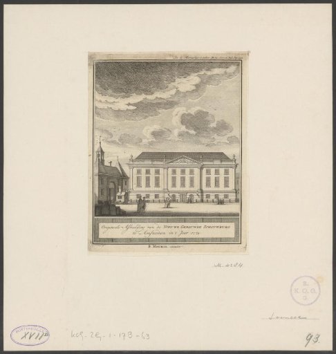 View of the Theatre on the Leidseplein in Amsterdam