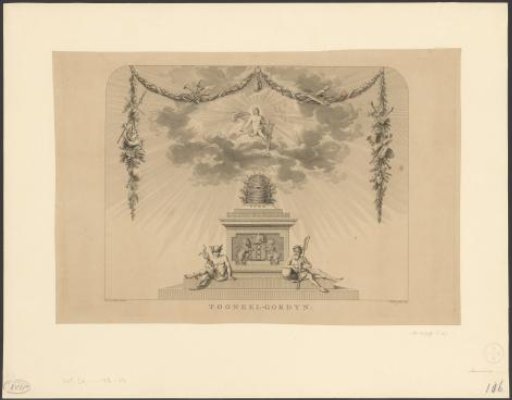 Theatre curtain of the theatre at the Leidseplein in Amsterdam, 1775