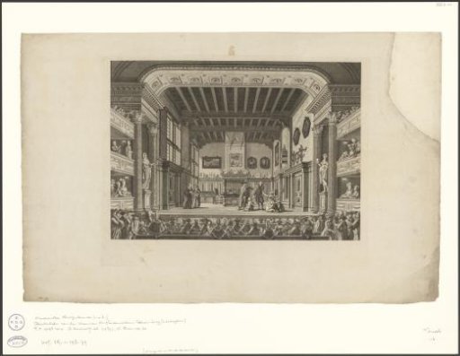 Theatre with Stage Set: The Old-Fashioned Citizen's Room