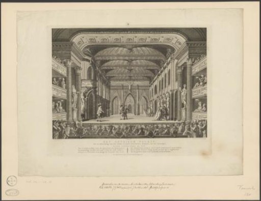 Theatre with Stage Set: The Gothic Palace