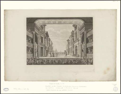 Theatre with Stage Set: The Street of London