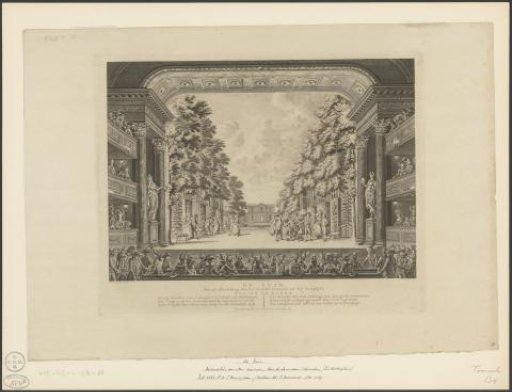 Theatre with Stage Set: The Garden