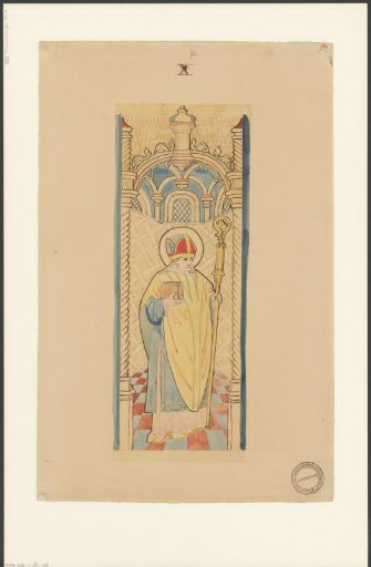 Bishop, possibly Saint Benedict