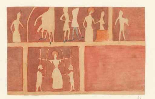 Wall Painting of the Church in Emmen