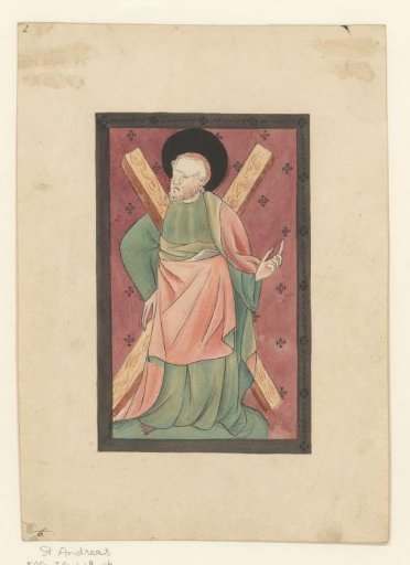 Saint Andrew with His Cross