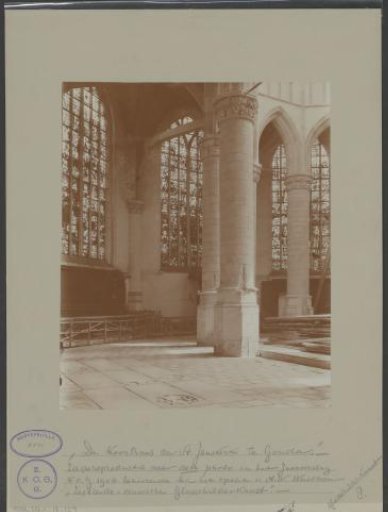 Ambulatory in the Saint John's Church in Gouda