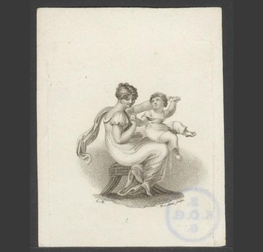 Seated Woman with a Child on Her Lap