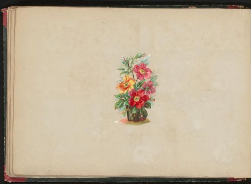 Album page with 1 pasted picture