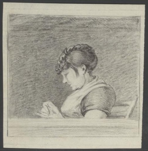 Woman Reading a Letter