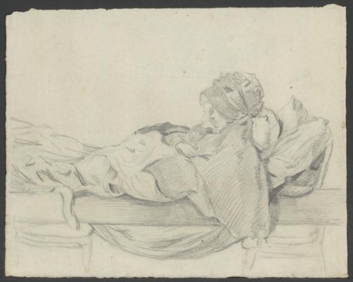 Sleeping Woman in Bed