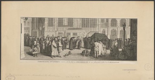 Funeral of the Reformed in Amsterdam