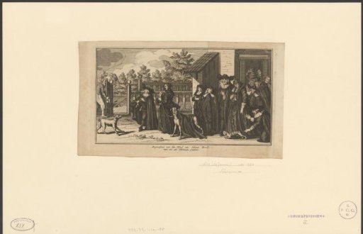 Funeral of the Dog of Schout Bondt, 1634