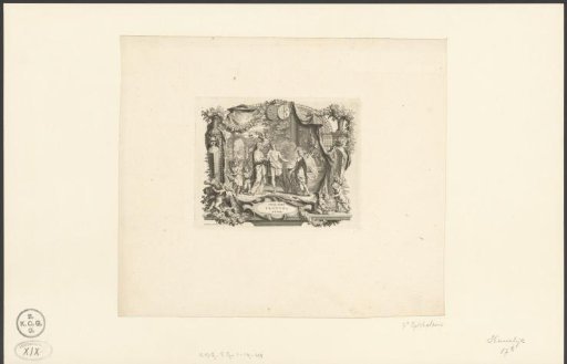 Wedding print, 1721