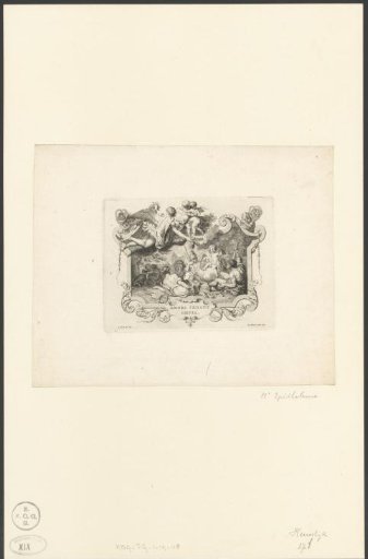 Wedding print, 1729