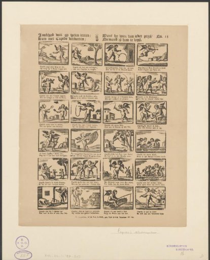 Playing putti