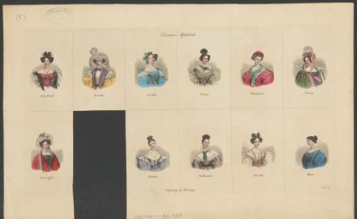 Ladies' alphabet