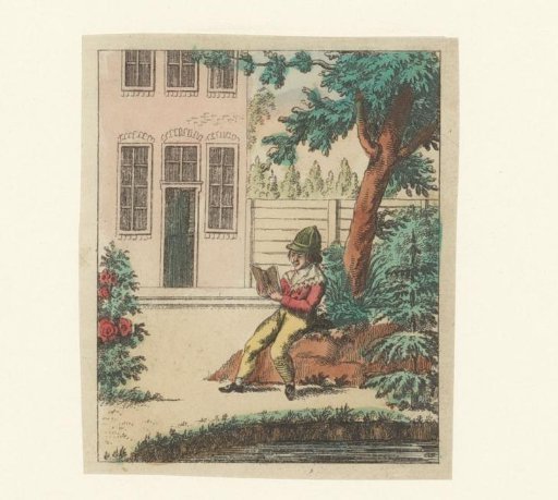 Boy Reading a Book