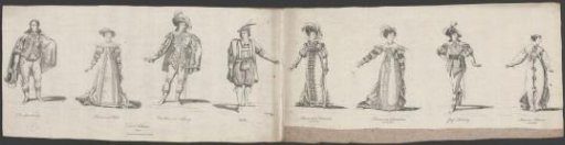 Costumes from the opera La Neige