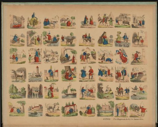 Activities of people and animals