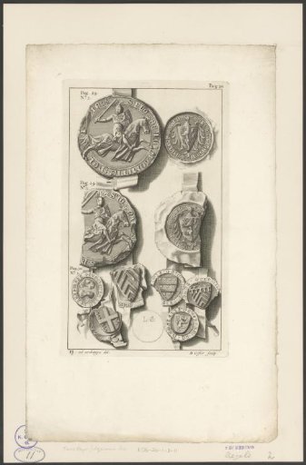 Sheet with seals