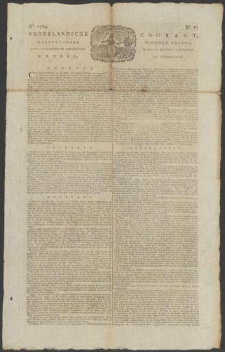 Dutch Courant, 4 June 1784
