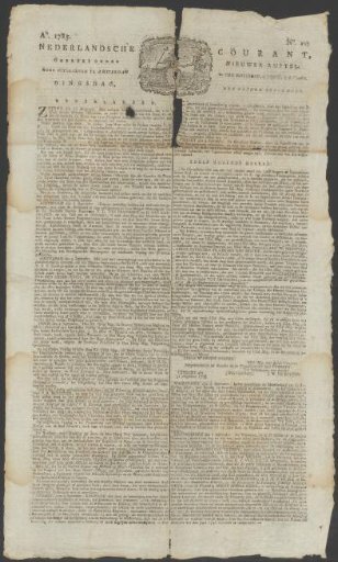 Dutch Courant, 6 September 1785