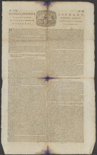 Dutch Courant, 2 June 1784