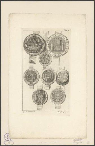 Sheet with seals