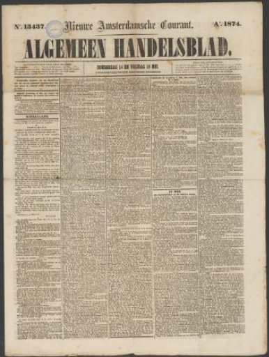 General Trade Newspaper, 14-15 May 1874