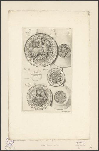 Sheet with seals