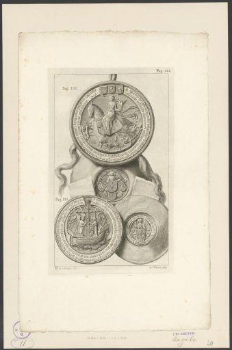 Sheet with seals