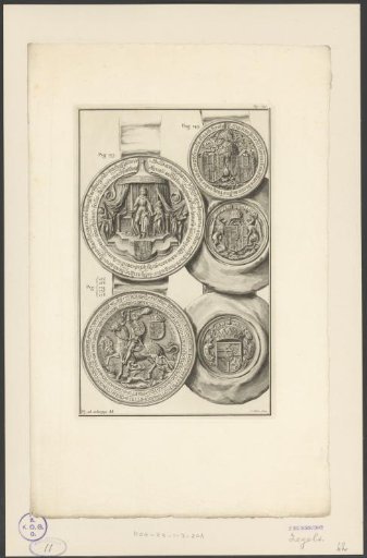 Sheet with seals