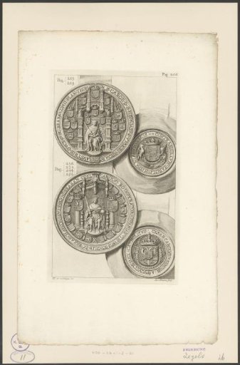 Sheet with seals