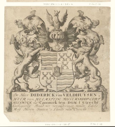 Coat of Arms of Diderick van Veldhuysen