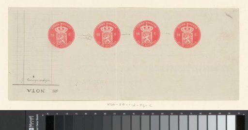 Four Impressions of a Tax Stamp
