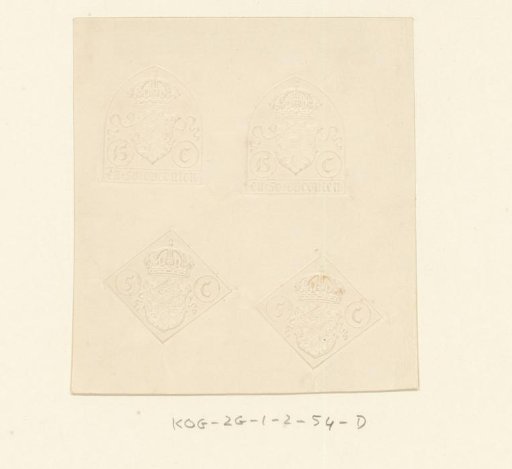 Four Impressions of a Tax Stamp