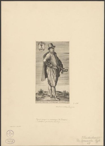 Portrait of the astrologer Corstianus G. Overschie