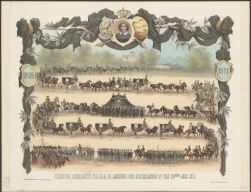 Funeral Procession of Sophia Frederica Mathilda, Queen of the Netherlands