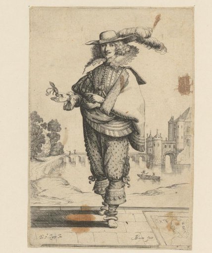 Widower, Dressed in the French Fashion of ca. 1630