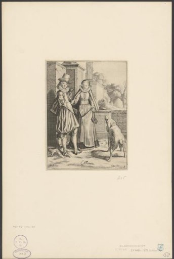 Elegant Couple in German Dress