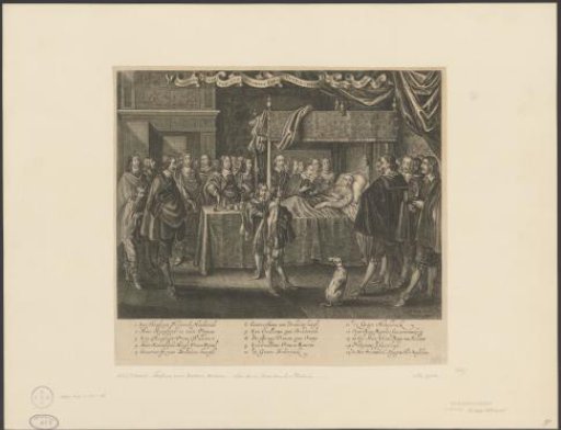 Deathbed of Frederick Henry, 1647