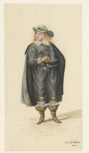 Young man with a hat