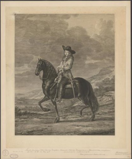 Equestrian portrait of Pieter Schout, bailiff of Hagestein