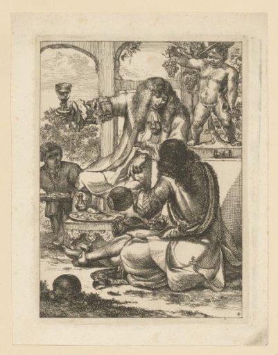 Two Drinking Men