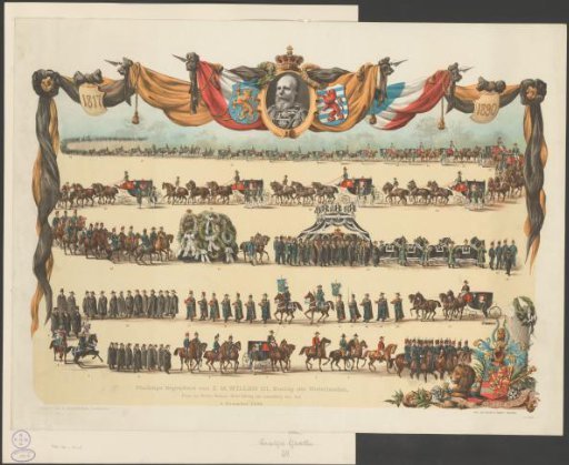 Funeral procession of William III, King of the Netherlands