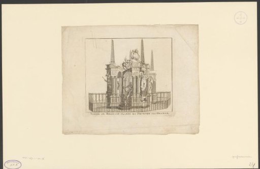 The tomb of William of Orange, 1623