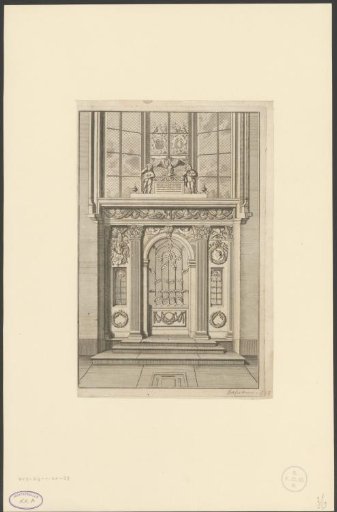 Monument for Cornelis de Graeff in the Old Church in Amsterdam