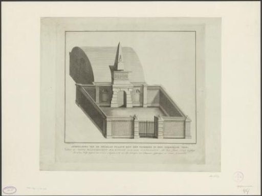 Cemetery of the Van der Capellen family in the Gorsselse Veld, 1785