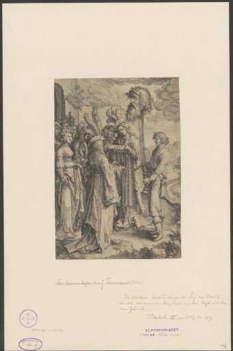 Triumphant David with the Head of Goliath
